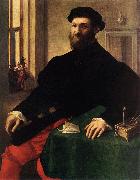 CAMPI, Giulio Portrait of a Man  iey painting